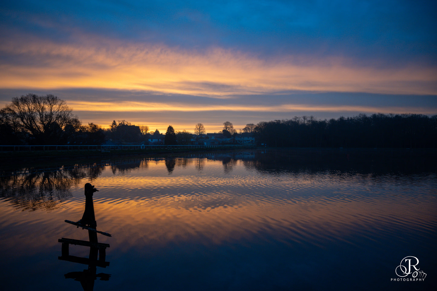 Serenity at Sunrise- A3 Frammed Print