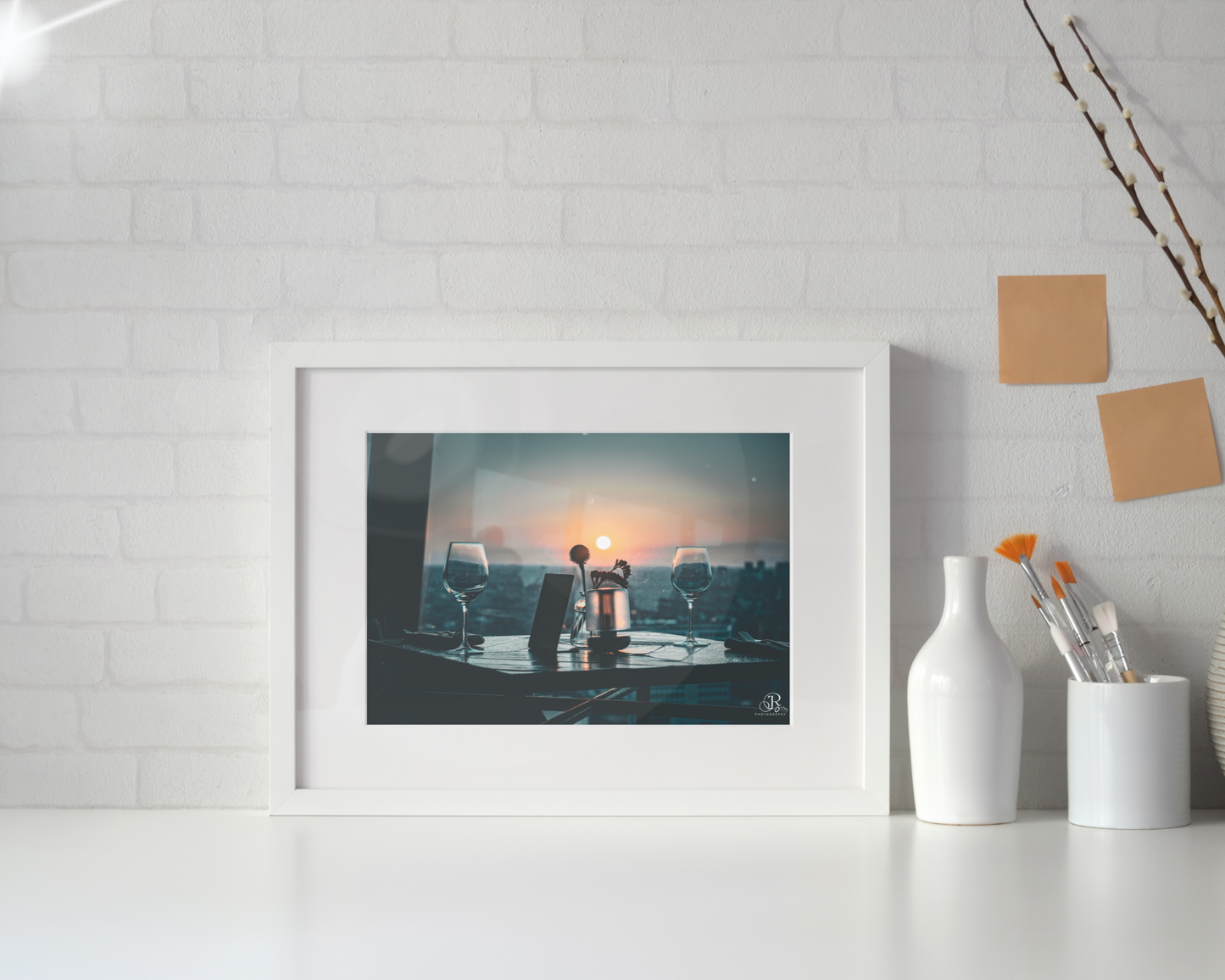 Date Night - A3 Framed Print