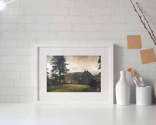 old church - A3 Frammed Print